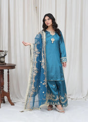 Zinc Embroidered - MFN023 - Maryam Fashions