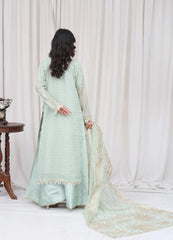 Mint Green Embroidered Suit – Maryam Fashions