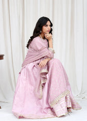 Pink Embroidered - MFN032 - Maryam Fashions