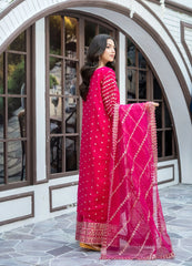 Pink Embroidered Suit | Maryam Fashions