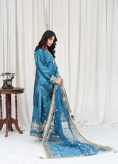 Zinc Embroidered Suit– Maryam Fashions