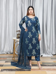 Zink Chiffon Suit – Maryam Fashions - Maryam Fashions