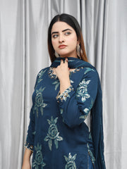Zink Chiffon Suit – Maryam Fashions