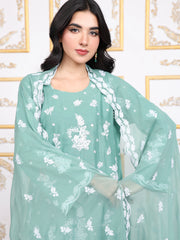 Mint Grace – MFN072 - Maryam Fashions