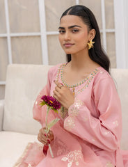 Silk Embroidered 3PC Suit – Maryam Fashions - Maryam Fashions