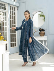 Zinc Chiffon Suit – Maryam Fashions