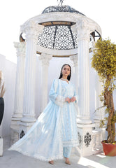 Aab-e-Sahar Luxe – Fully Embroidered Spring Cotton Suit