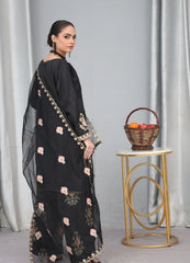 Black Embroidered Suit – Maryam Fashions