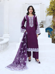 Plum Essence – MFN097 - Maryam Fashions