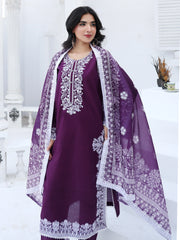 Plum Essence – MFN097 - Maryam Fashions